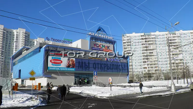 ТОЦ Атлантис-2. Фасад с угла