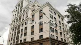 Дом на Смоленской 14-2. Фасад с угла