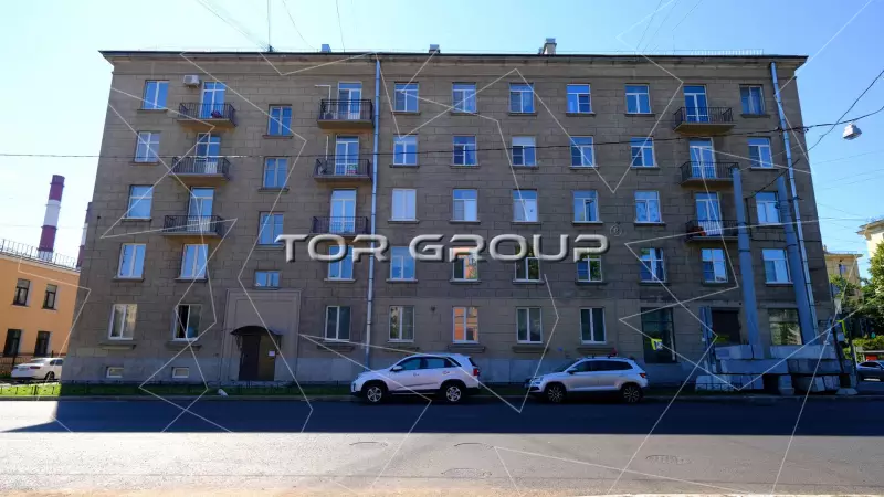 пр. Большой В.О. 90-1. Фасад фронтальная