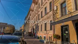 ул. Караванная 14-3. Входная группа с фасада
