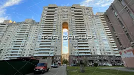 пр. Комендантский 17 к1-1. Фасад фронтальная