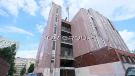 Композиторов 27-1. Фасад фронтальная
