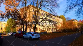 Автовская 16-2. Фасад с угла