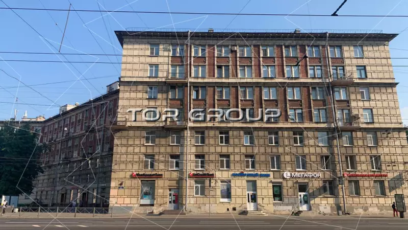 Новочеркасский проспект 43/17-1. Фасад фронтальная
