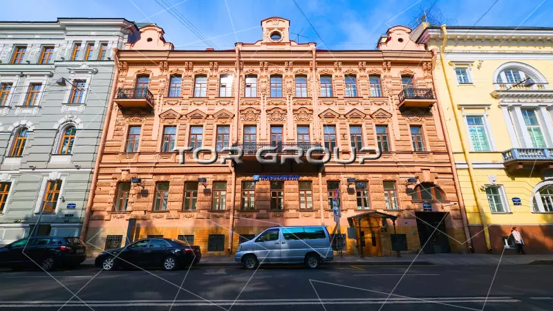 Адмиралтейский Дом-1. Фасад фронтальная