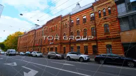 Сенатор на Большой Пушкарской 22-2. Фасад с угла