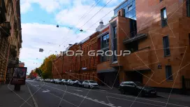 Сенатор на Большой Пушкарской 22-2. Фасад с угла