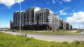 Петергофское шоссе 59-2. Фасад с угла