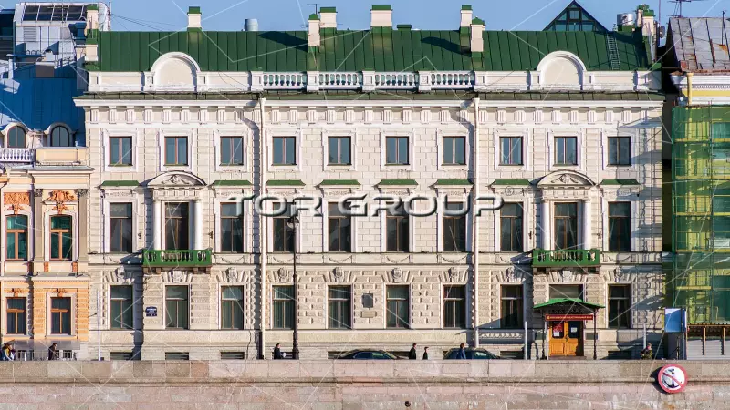 Особняк Паскевича-1. Фасад фронтальная