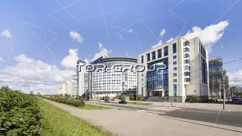 Морской фасад, к1-2. Фасад с угла