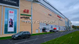 Европолис-2. Фасад с угла