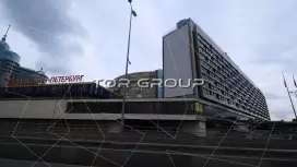 Пироговская наб.5/2-2. Фасад с угла
