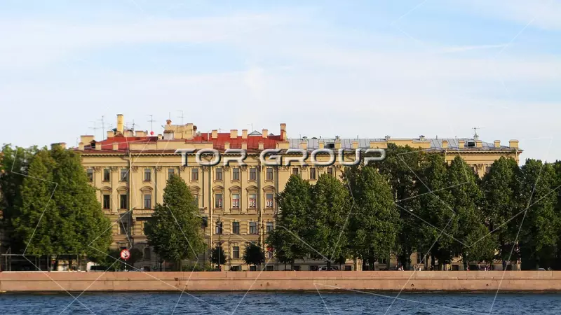 Адмиралтейская 14-1. Фасад фронтальная
