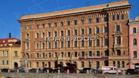 Набережная реки Фонтанки 64-1. Фасад фронтальная