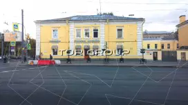 Измайловский 9-1. Фасад фронтальная