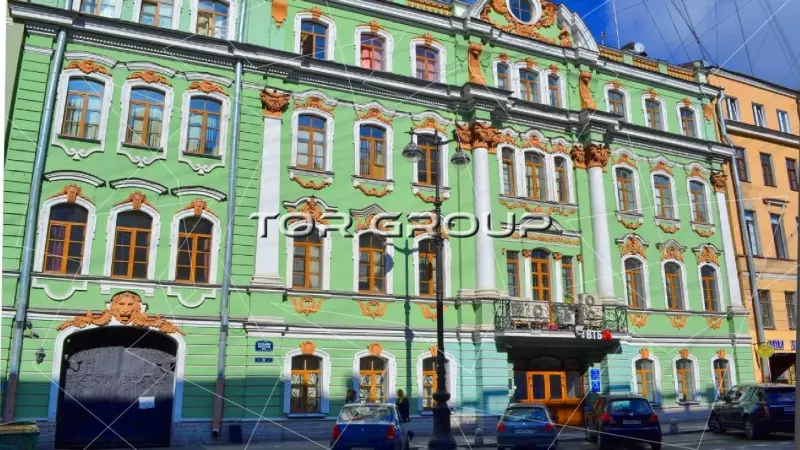 Большая Морская 29-1. Фасад фронтальная