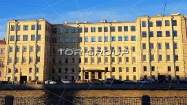 Фонтанка 117-1. Фасад фронтальная