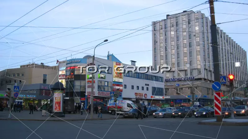 Далпорт Сити-2. Фасад с угла