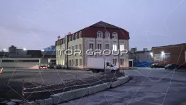Заозерная 14-2. Фасад с угла