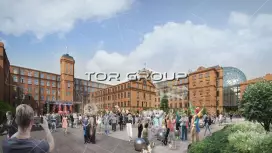 Комплекс Скороход-1. Фасад фронтальная