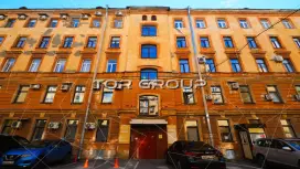 Суворовский 65Б-1. Фасад фронтальная