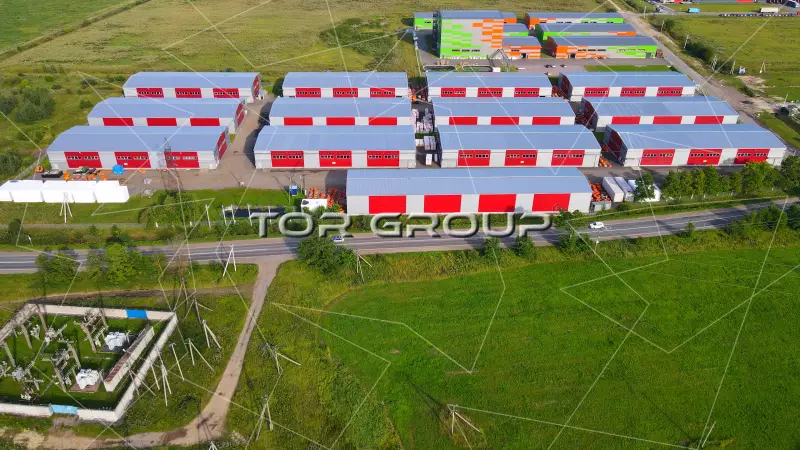Терра-Терминал-1. Фасад фронтальная