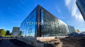 Реформа на Обуховской обороны-2. Фасад с угла