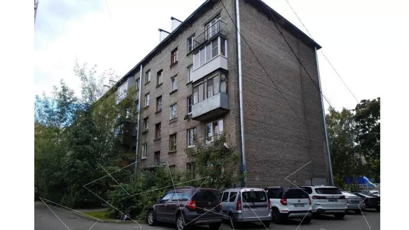 Набережная Черной речки 59к1-2. Фасад с угла