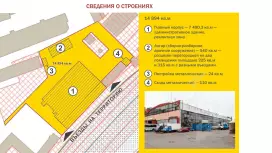 Производственный комплекс на ул. Профессора Качалова-99. План объекта