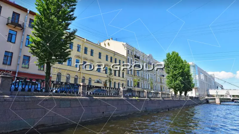 наб.Крюкова канала 9-2. Фасад с угла