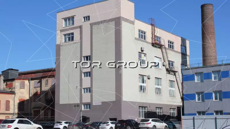 Пироговская наб. 17к6-2. Фасад с угла