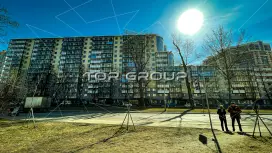 Дом на Лабораторном 23А-1. Фасад фронтальная