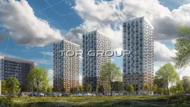 Орловский парк-2. Фасад с угла