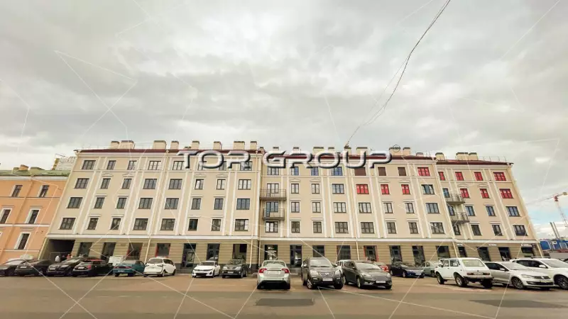 Обводного 118ББ-1. Фасад фронтальная