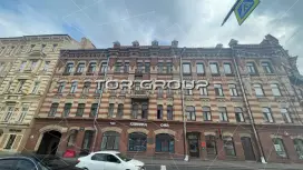 наб. реки Фонтанки 110-1. Фасад фронтальная
