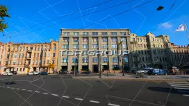 Добролюбов-1. Фасад фронтальная