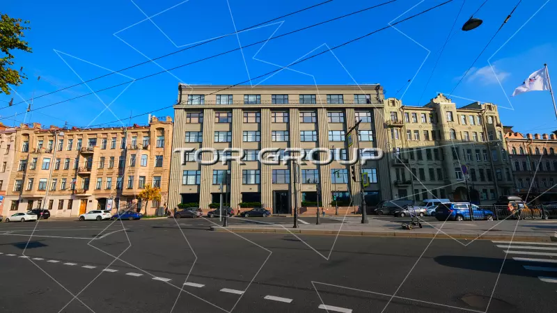 Добролюбов-1. Фасад фронтальная