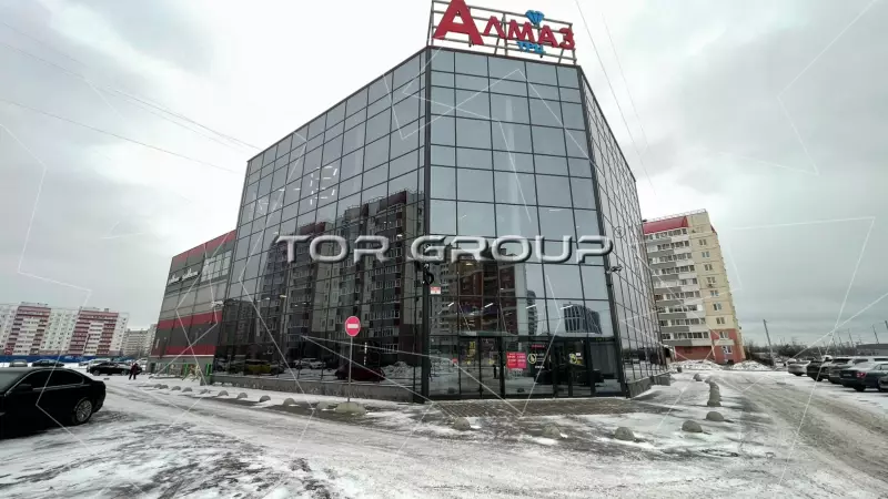 Алмаз-2. Фасад с угла