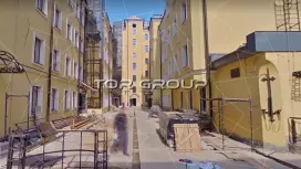 8-я линия 77-1. Фасад фронтальная