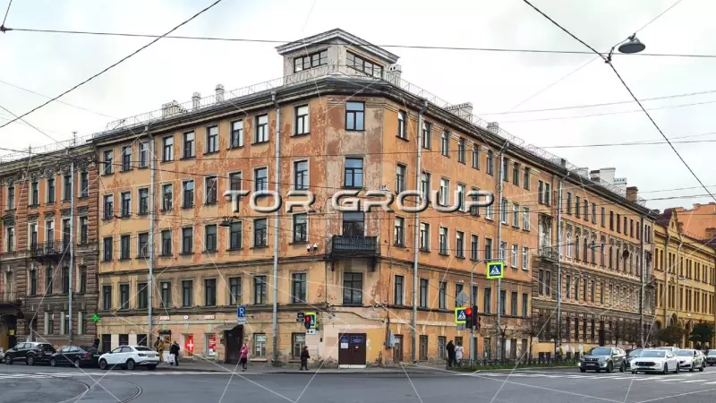 Доходный дом Бузовых-2. Фасад с угла