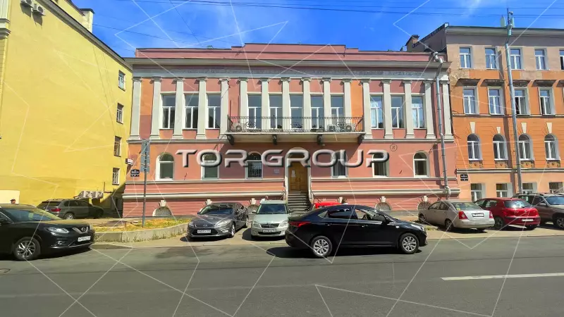 Конторский дом-1. Фасад фронтальная