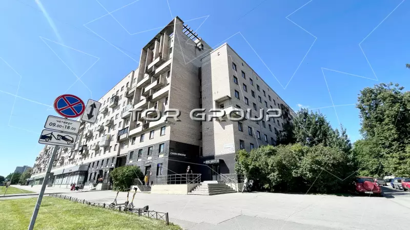 Гражданский 22-2. Фасад с угла
