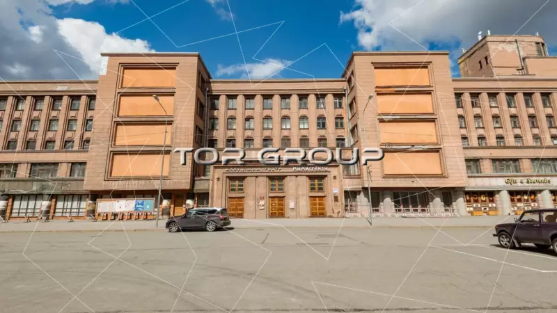 ДК им. Кирова-1. Фасад фронтальная