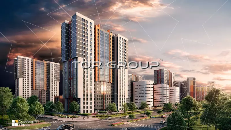 Ultra City-1. Фасад фронтальная