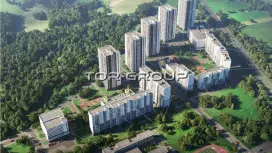 Заповедный парк-2. Фасад с угла