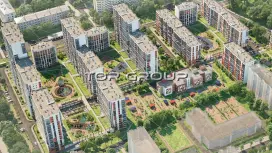 Стрижи в Невском-1. Фасад фронтальная