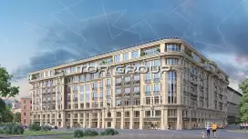 Victory Plaza-2. Фасад с угла