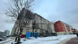 ЦДС Полюстрово-2. Фасад с угла