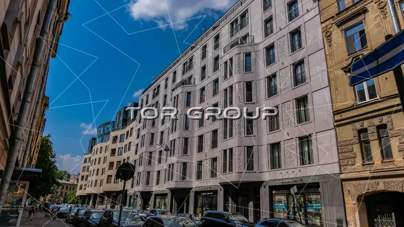VEREN PLACE Советская-2. Фасад с угла