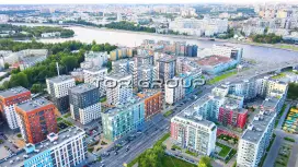 Европа Сити-2. Фасад с угла